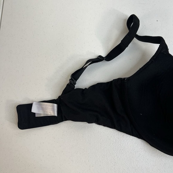 Secret Treasures 34D Full Coverage T-Shirt Bra Black Multiway Straps Underwire - Picture 11 of 15